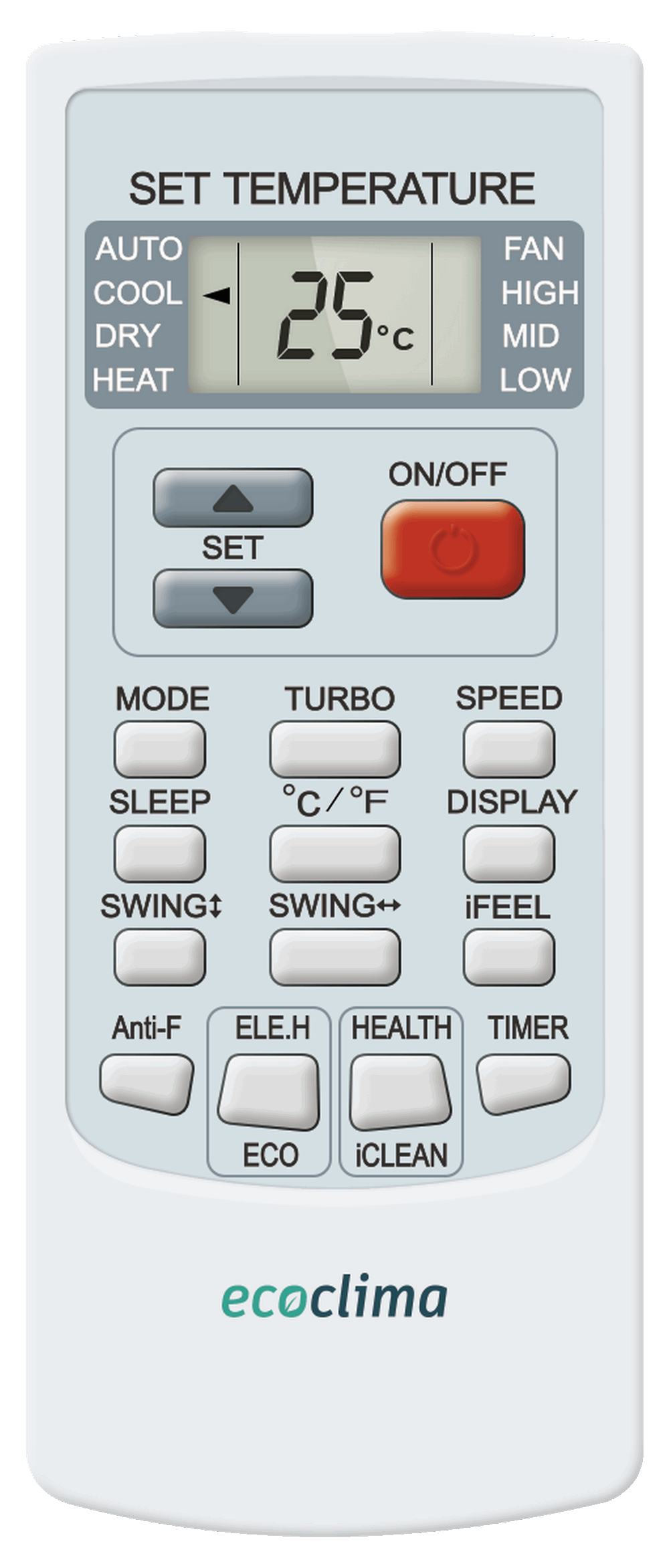Настенный кондиционер Ecoclima ECW/I-AX24/FB-4R1