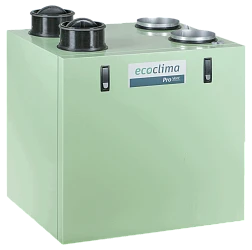 Вертикальная приточно-вытяжная установка с роторным рекуператором Ecoclima Pro Vent ECT PV-R 1500-E4.5-L-5